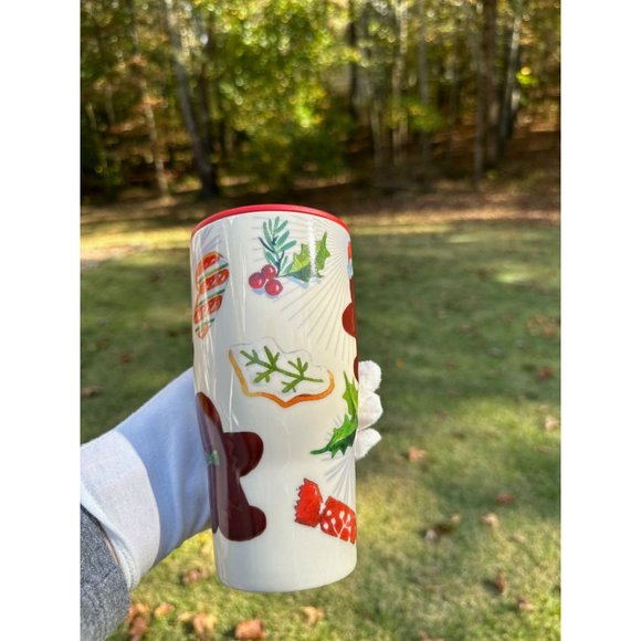 Lenox Home For the Holidays Gingerbread Heat Changing Travel Mug Christmas 20 Oz - Picture 5 of 13